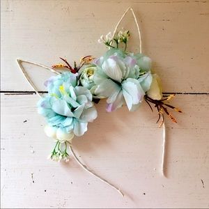 NWT. BUNDLE $3/20. Floral Girls Bunny Ear Headband
